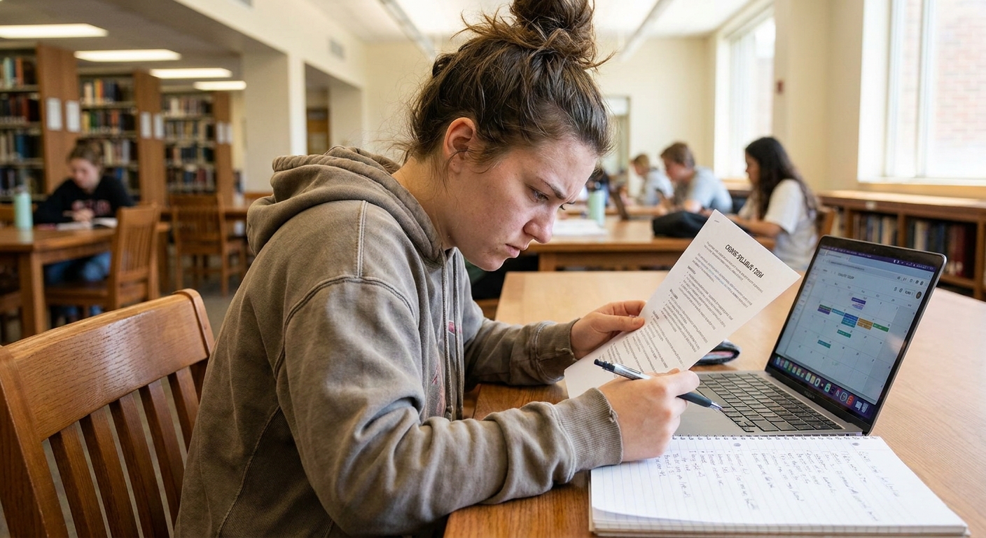 Turn Your Syllabus Into a Semester Plan