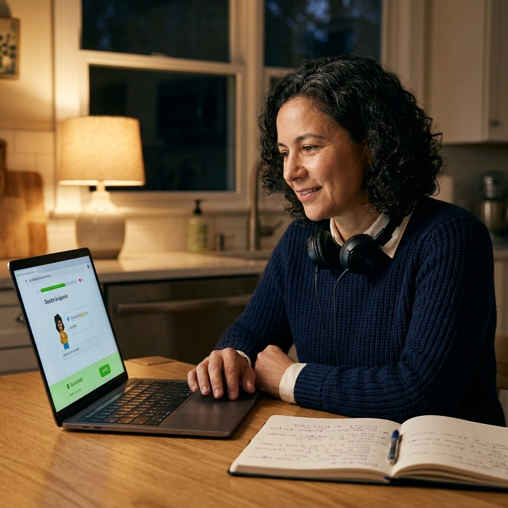 Learn a Language Online While Working Full-Time